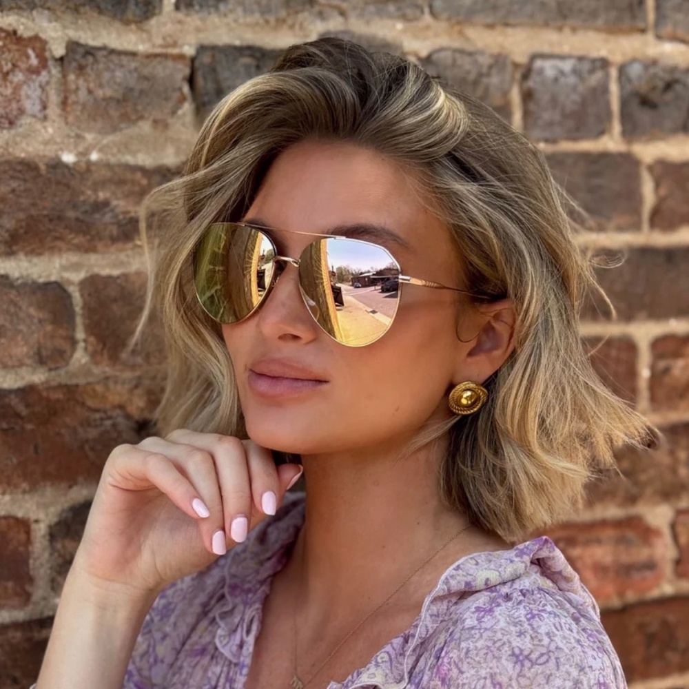 DIFF Dash Polarized Mirrored Sunglasses - image 2